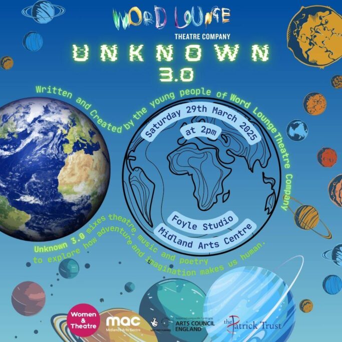 Word Lounge Theatre Company presents Unknown 3.0 